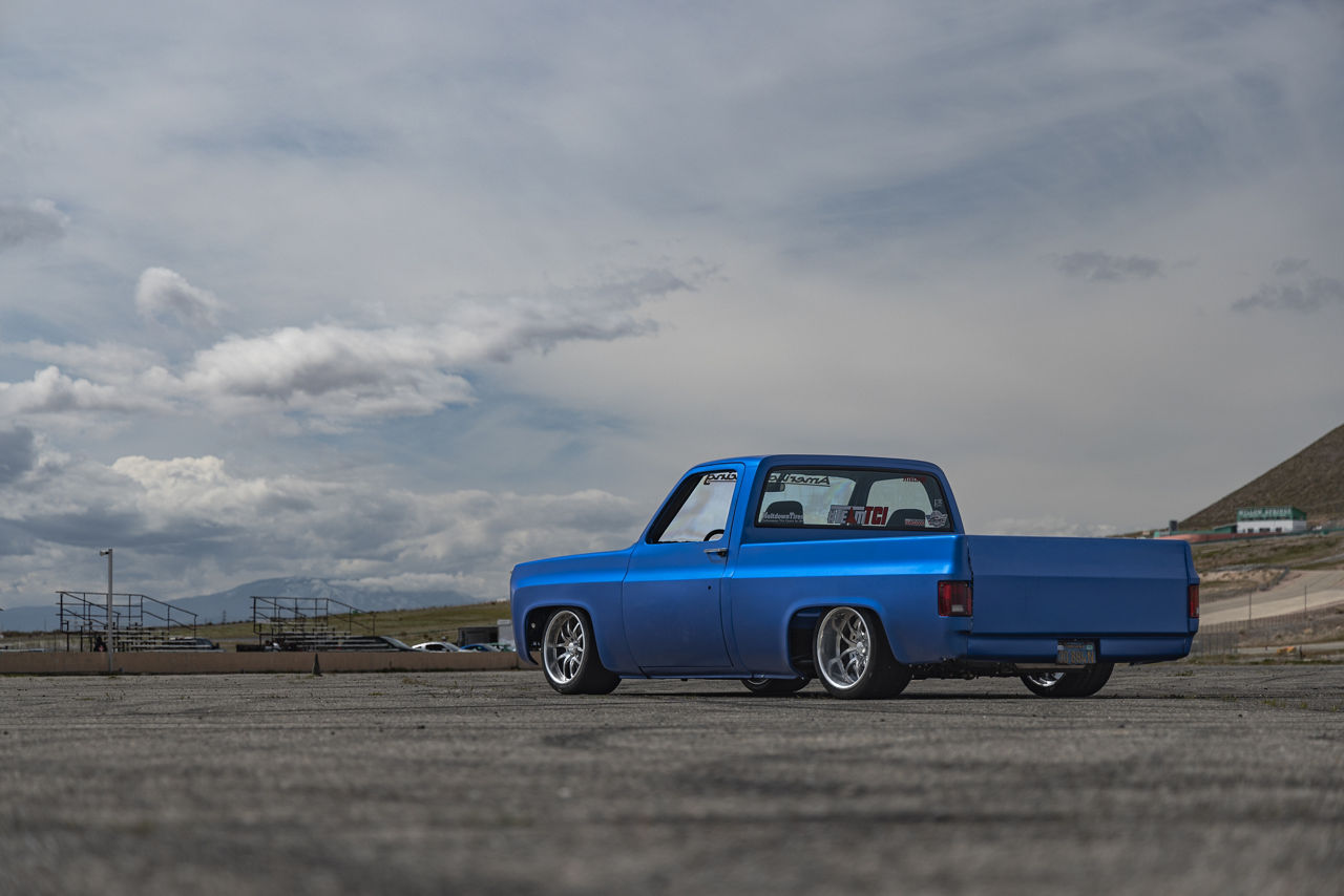 1972 Chevrolet C10 American Racing VF529 Polished Wheel Pros